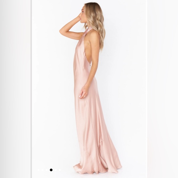 Show Me Your MuMu Jasmine Halter Maxi size: Small NWT - Picture 4 of 11